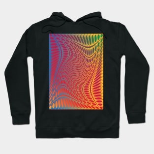 Optical-Illusion-Abstract-Reddish-Pattern-ShirtyShirto Hoodie